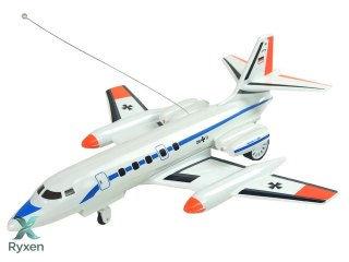 Zdalnie Sterowany Samolot Pasażerski Światła 40 Mhz Pilot LEAN TOYS