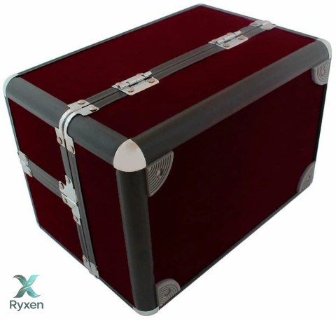 CA4P KUFER 25x17x17cm PURPUROWY KOSMETY ATL