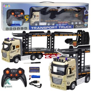 Ciężarówka Lora Laweta Zdalnie Sterowana RC Światła Dźwięki 1:24 LEAN TOYS