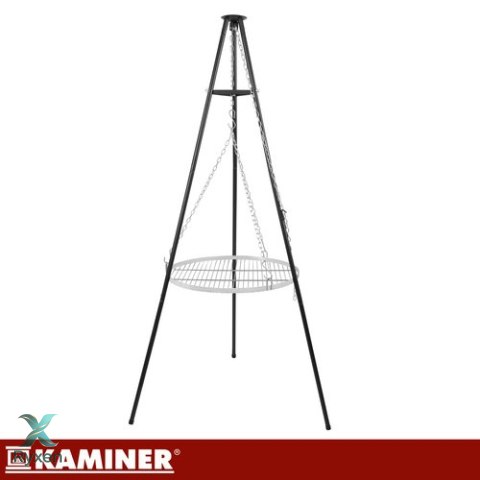 Grill ogrodowy trójnóg 167x58cm Kaminer KAMINER