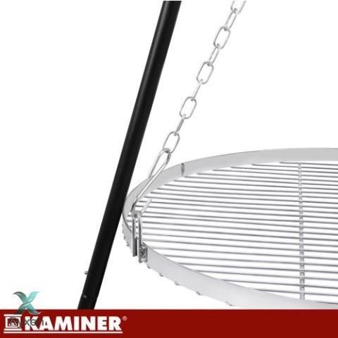 Grill ogrodowy trójnóg 167x58cm Kaminer KAMINER