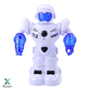 Inteligentny Robot Zdalnie Sterowany RC Pilot Światla Dźwięki LEAN TOYS