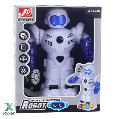 Inteligentny Robot Zdalnie Sterowany RC Pilot Światla Dźwięki LEAN TOYS