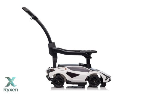 Jeździk z Pchaczem Lamborghini QLS-996T Biały LEAN CARS