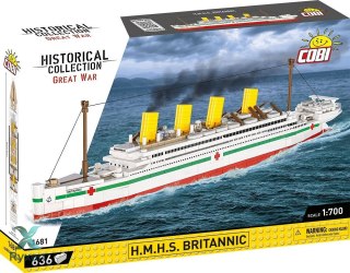 Klocki h.m.h.s. britannic 636 klocków COBI KLOCKI