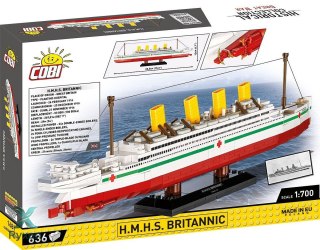 Klocki h.m.h.s. britannic 636 klocków COBI KLOCKI