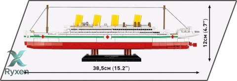 Klocki h.m.h.s. britannic 636 klocków COBI KLOCKI