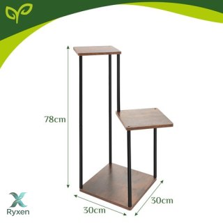 Kwietnik stojący 78cm - 3 półki Gardlov GARDLOV