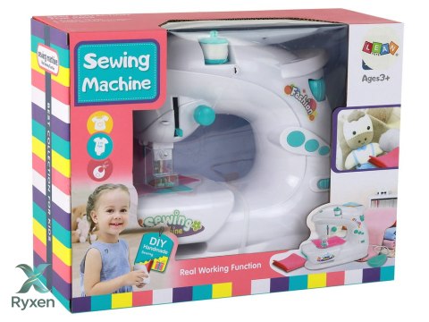 Maszyna Do Szycia Dla Dzieci Jak Prawdziwa Biała Na Baterie LEAN TOYS