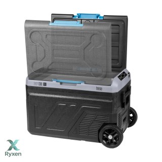 Profesjonalna lodówka turystyczna kompresorowa TEESA z funkcją mrożenia 40L DC12/24 AC 230V możliwość zasilania baterią, duże ko Teesa