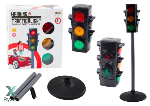 Sygnalizator Świetlny Do Zabawy Edukacyjnej Światło Dźwięk LEAN TOYS