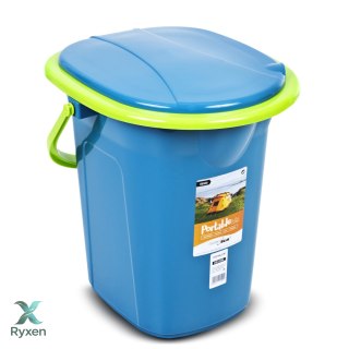 Toaleta turystyczna GreenBlue GB320BL morski-limonka GreenBlue