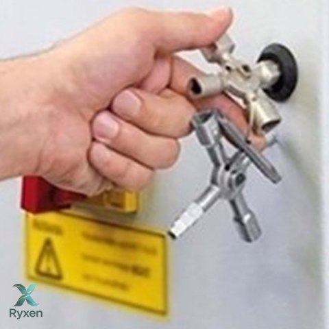 Uniwersalny klucz do szafek elektrycznych 10w1 wielofunkcyjny RTO