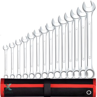 Zestaw kluczy płasko-oczkowych / combination spanner set RTO