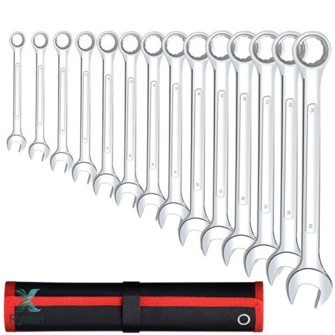 Zestaw kluczy płasko-oczkowych / combination spanner set RTO
