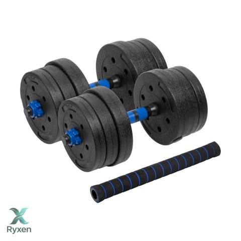 Hantle bitumiczne regulowane z łącznikiem 2x10kg REBEL ACTIVE Rebel