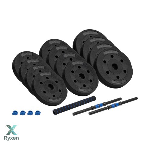 Hantle bitumiczne regulowane z łącznikiem 2x10kg REBEL ACTIVE Rebel