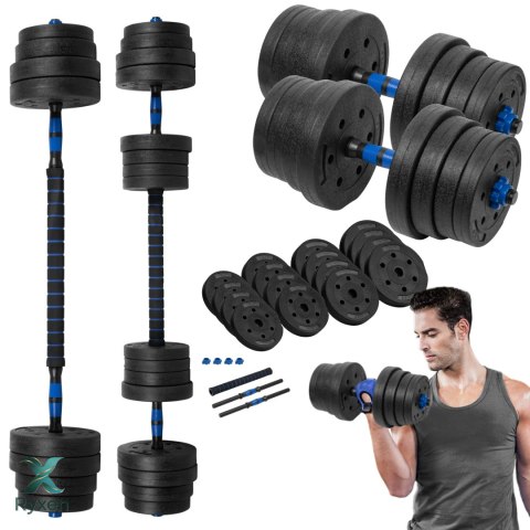 Hantle bitumiczne regulowane z łącznikiem 2x15kg REBEL ACTIVE Rebel