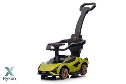 Jeździk z Pchaczem Lamborghini QLS-996T Zielony LEAN CARS