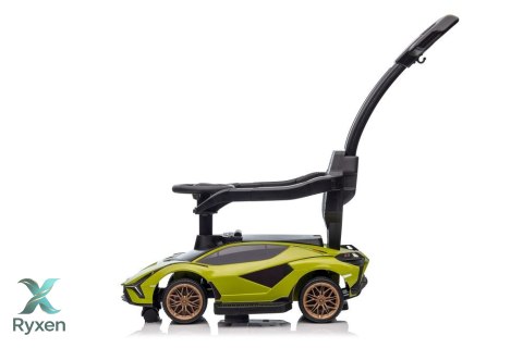 Jeździk z Pchaczem Lamborghini QLS-996T Zielony LEAN CARS