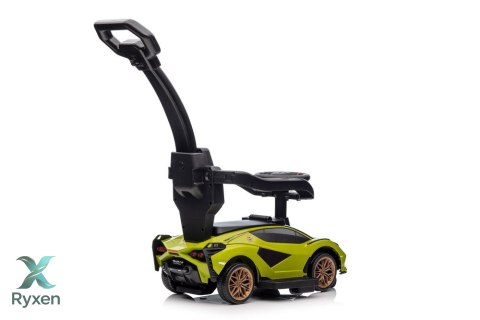 Jeździk z Pchaczem Lamborghini QLS-996T Zielony LEAN CARS