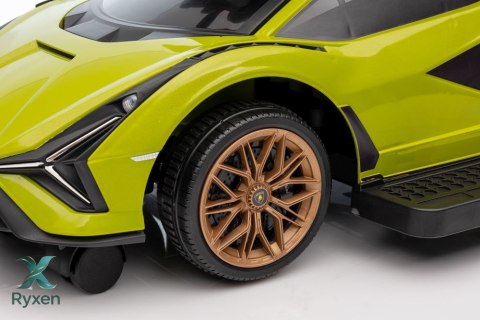 Jeździk z Pchaczem Lamborghini QLS-996T Zielony LEAN CARS