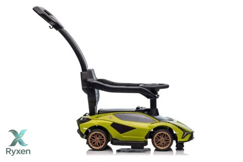 Jeździk z Pchaczem Lamborghini QLS-996T Zielony LEAN CARS