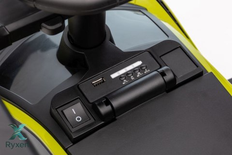 Jeździk z Pchaczem Lamborghini QLS-996T Zielony LEAN CARS