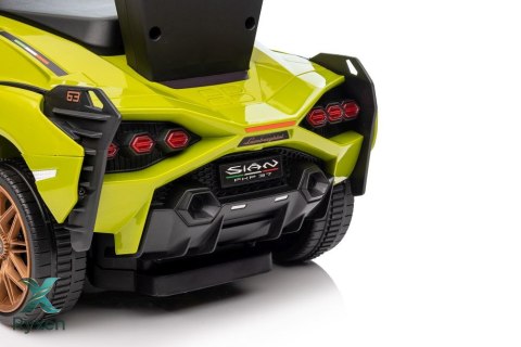 Jeździk z Pchaczem Lamborghini QLS-996T Zielony LEAN CARS