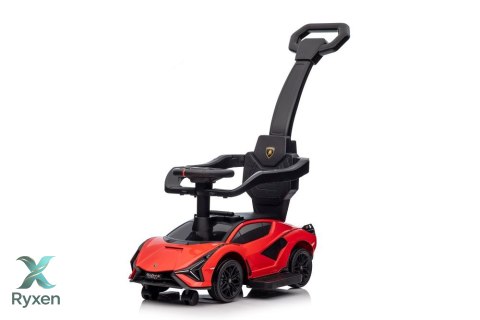 Lamborghini QLS-996T Ride-on With Pusher Red LEAN CARS