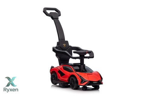 Lamborghini QLS-996T Ride-on With Pusher Red LEAN CARS