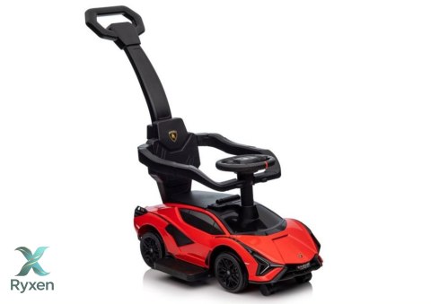 Lamborghini QLS-996T Ride-on With Pusher Red LEAN CARS