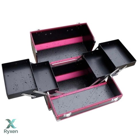 CA34A KUFEREK EXCLUSIVE 35x25x31 RÓŻOWO-CZARNY ATL