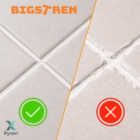 Szpachelki i końcówki do silikonu - 14el. Bigstren BIGSTREN