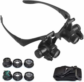 AG480B OKULARY POWIĘKSZAJĄCE LED 25X ATL