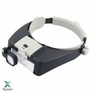 AG578A LUPA NAGŁOWNA 2LED 1,5X - 17X ATL