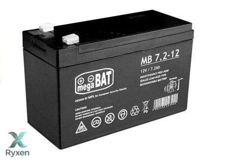 Akumulator Żelowy AGM Do Auta Na Akumulator 12V7.2AH