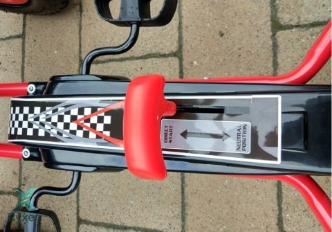 Gokart Czerwony A-15 Pompowane Koła