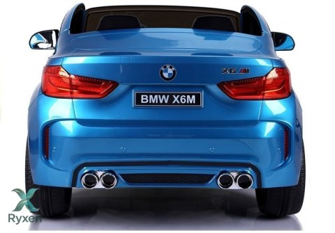 Auto Na Akumulator BMW X6M Niebieskie Lakierowane