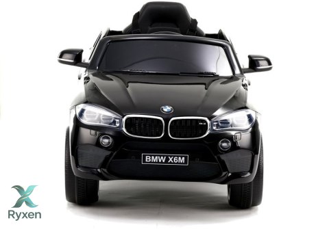 Auto na Akumulator BMW X6 SUV Światła LED MP3 Samchód Pojazd Czarny