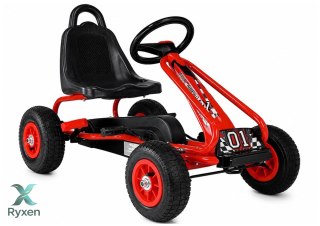 Gokart na Pedały G201 Czerwony
