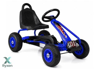 Gokart na Pedały G201 Niebieski