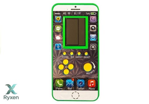 Gra elektroniczna Tetris Komórka Zielona
