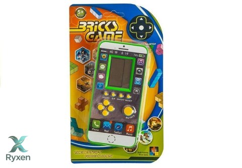 Gra elektroniczna Tetris Komórka Zielona