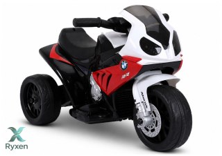 Motor Na Akumulator BMW S1000RR Trójkołowy Dla Dzieci Światła LED Czerwony