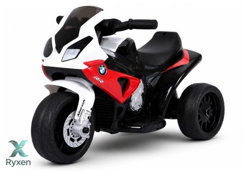 Motor Na Akumulator BMW S1000RR Trójkołowy Dla Dzieci Światła LED Czerwony