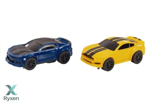 Tor Wyścigowy 2 Autka Kontrolery Slot Cars 1:64