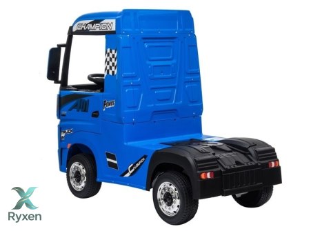 Auto Mercedes Actros Niebieski Lakierowany Ciężarówka Pilot LED MP4
