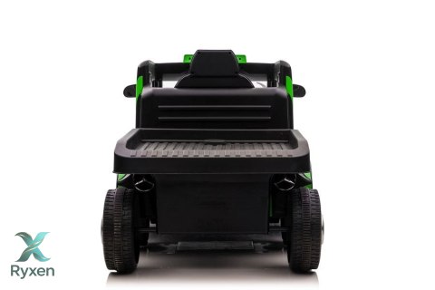 Auto Na Akumulator Ciężarówka Mercedes + Naczepa XMX622B Zielony LCD
