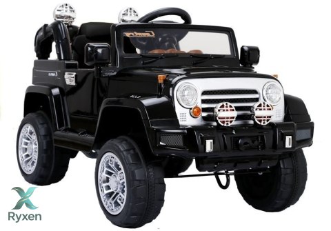 Auto na Akumulator Jeep JJ245 Dla Dzieci Światła LED MP3 Pilot Czarny